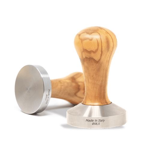 Motta tamper 58,5 mm olivové dřevo