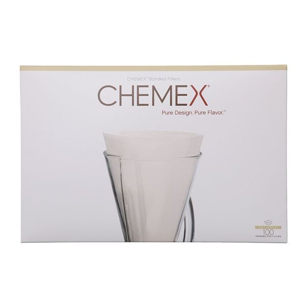 Chemex papírové filtry na 3 šálky
