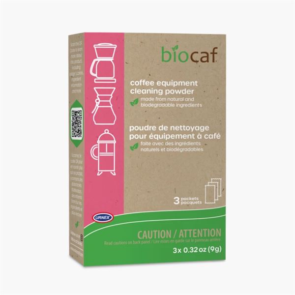 BioCaf prášek na čištění espresso kávovarů 3x9 g