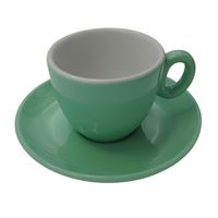 Inker šálek s podšálkem Espresso 70 ml zelený 6 ks
