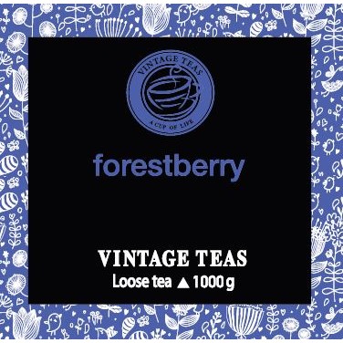 Vintage Teas Syp. ovocný čaj FORESTBERRY 1000 g