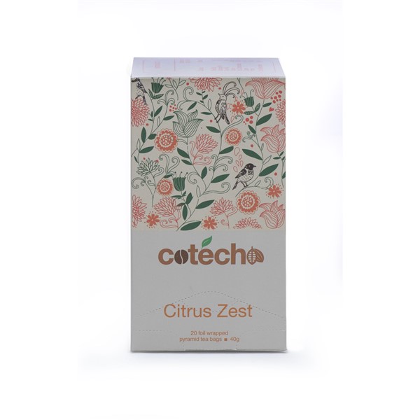 Cotecho černý čaj Citrus Zest 20 pyramid 40 g