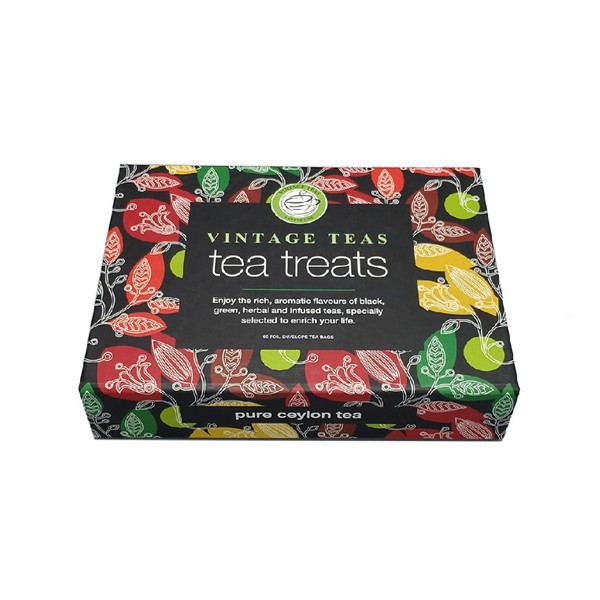 Vintage Teas Dárková sada na čaje 6 sekcí