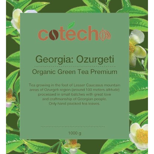 Gruzínský sypaný zelený čaj OZURGETI 1000 g