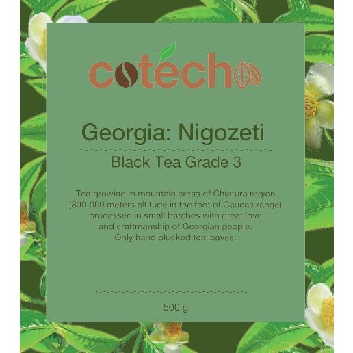 Gruzínský sypaný černý čaj Chiatura GR. III 500 g