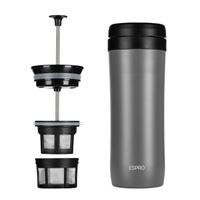 Espro Travel French Press šedý 300 ml