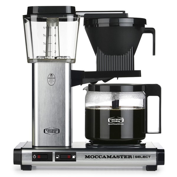 Moccamaster kávovar KBG Select brushed