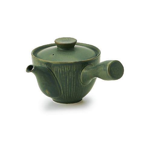 Miyama Crease Kyusu konvička na čaj zelená 400 ml