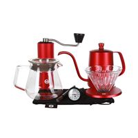 Timemore C2 Pour Over Set (Fish 03) červený limit. edice