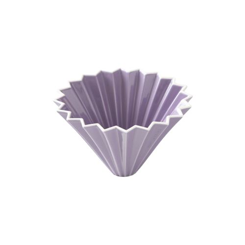 Origami keramický dripper M fialový