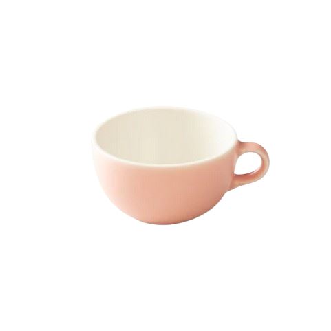 Origami Latte šálek 295 ml matně růžový