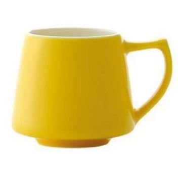 Origami AromaCup porcelánový hrnek 200 ml žlutý