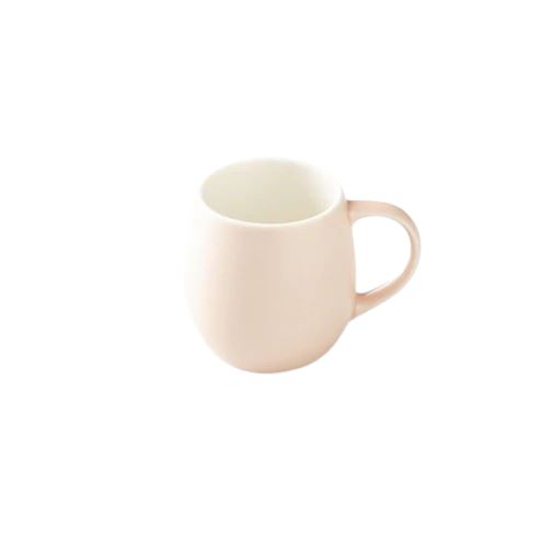 Origami Barrel AromaCup porcelánový hrnek 210 ml matně růžový