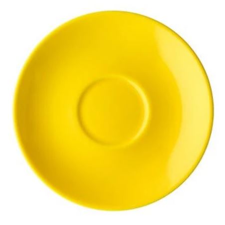 Origami AromaCup porcelánový podšálek žlutý