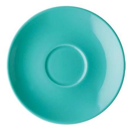 Origami AromaCup porcelánový podšálek tyrkysový