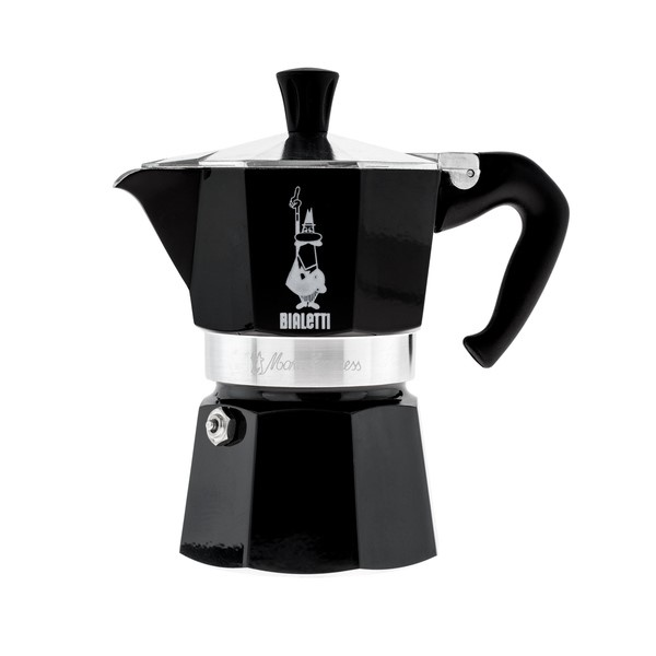 Bialetti Moka Express 3 šálky 150 ml černá