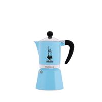 Bialetti Moka konvička Rainbow 6 šálků 270 ml modrá