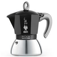 Bialetti Moka Induction 6 šálků černá 300 ml