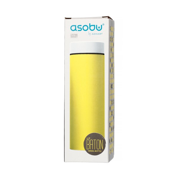 Asobu cestovní termoska Le Baton LB17 žlutá/bílá 500 ml
