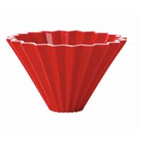 Origami keramický dripper S červený