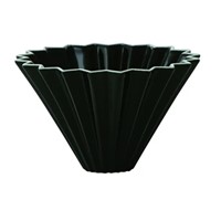 Origami keramický dripper S tmavě černý
