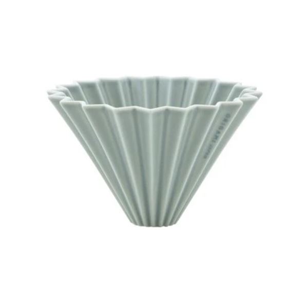 Origami keramický dripper M matně šedý