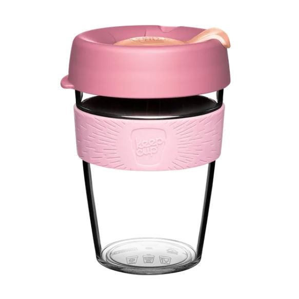 KeepCup Clear PEACHES 340 ml