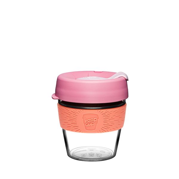 KeepCup Clear TANGERINE 227 ml