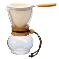 Hario Drip Pot Olive wood 3 šálky 480 ml