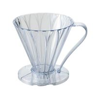 Cafec Flower Deep 45 plastový dripper čirý