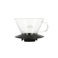 Kalita Wave 185 skleněný dripper černý