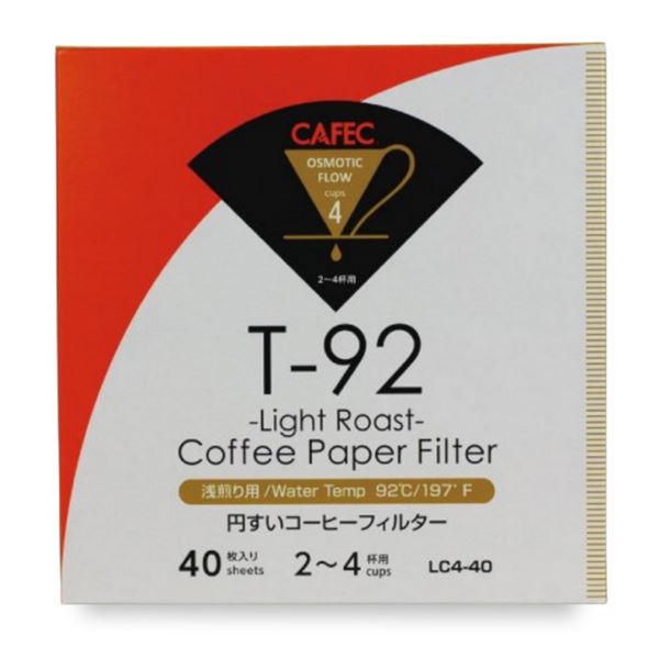 Cafec Light Roast papírové filtry vel 02 40 ks