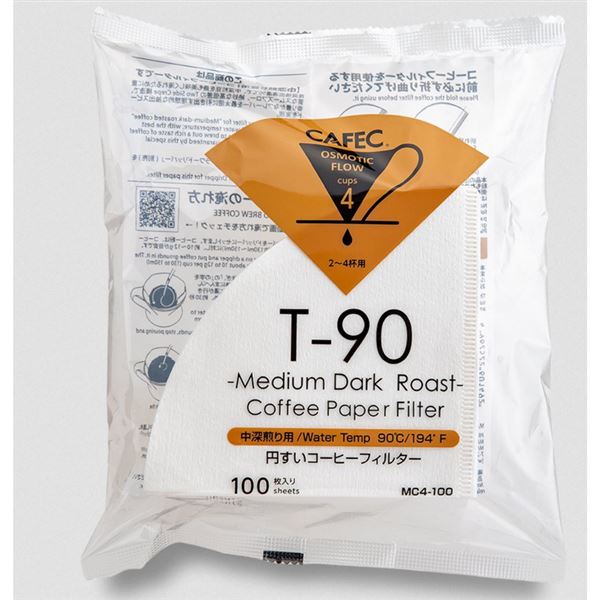 Cafec Medium Dark Roast papírové filtry vel. 02 100 ks