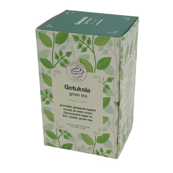 Vintage Teas ajurvédský zelený čaj s Gotukolou 22,5 g