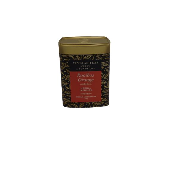 Vintage Teas sypaný ovocný čaj Rooibos Orange 125 g
