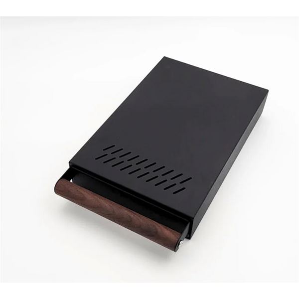 The Knock Drawer Co Knock Pro Cub 1 Drawer Black/Walnut