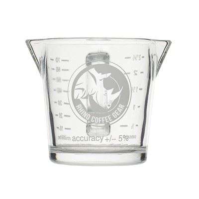 Rhinowares skleněná odměrka na espresso 70 ml