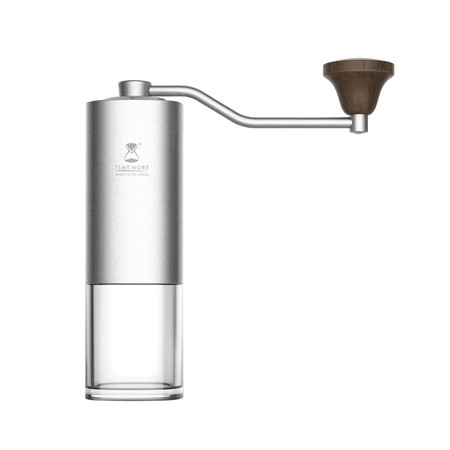 Timemore G1 ruční mlýnek na kávu stříbrný/plast