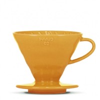 Hario keramický dripper V60-02 oranžový + 40 filtrů