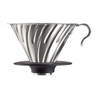 Hario ocelový dripper V60-02