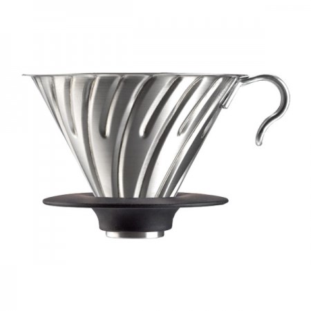 Hario ocelový dripper V60-02