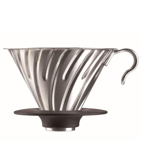 Hario ocelový dripper V60-02